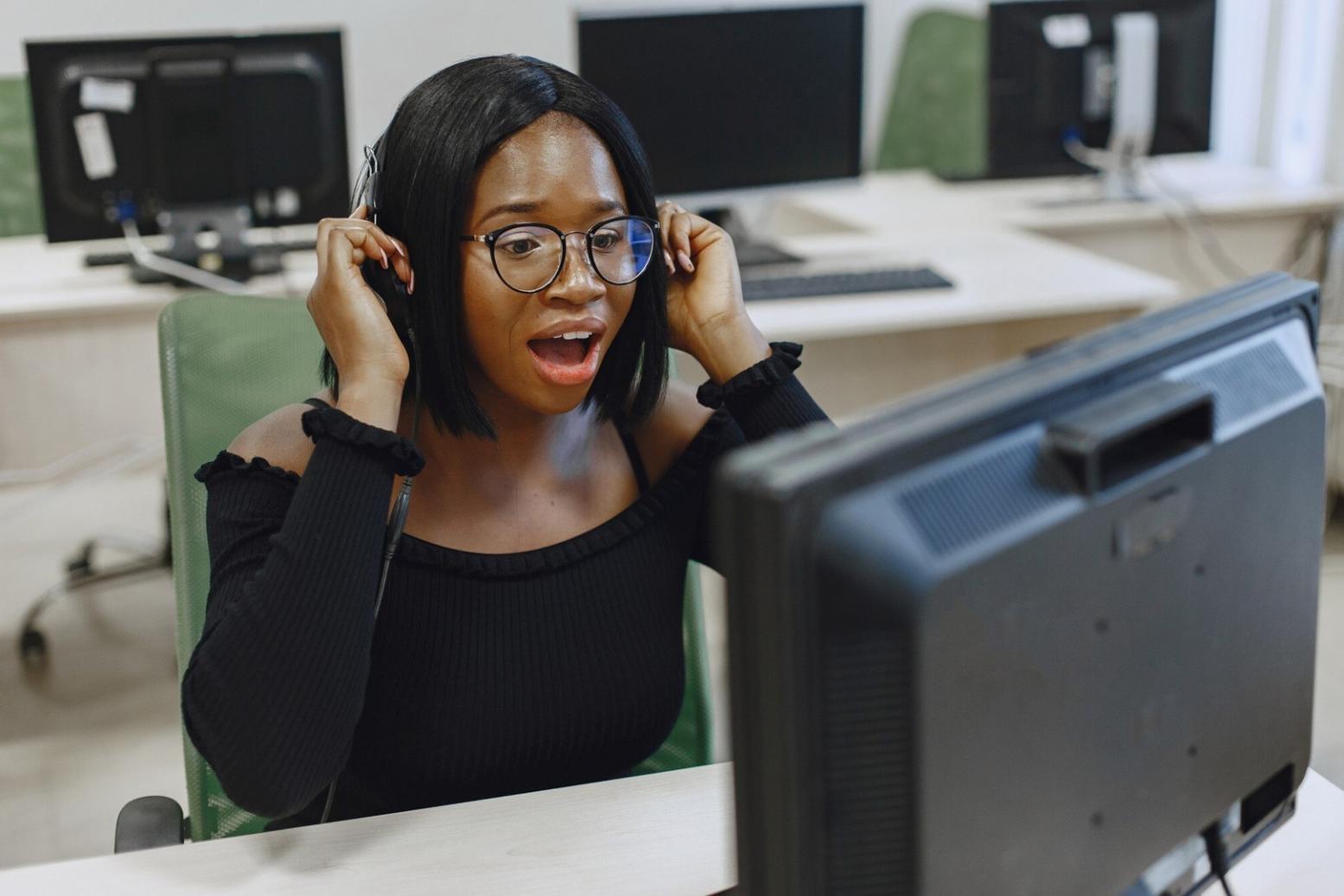 Professional testing environment with multiple workstations